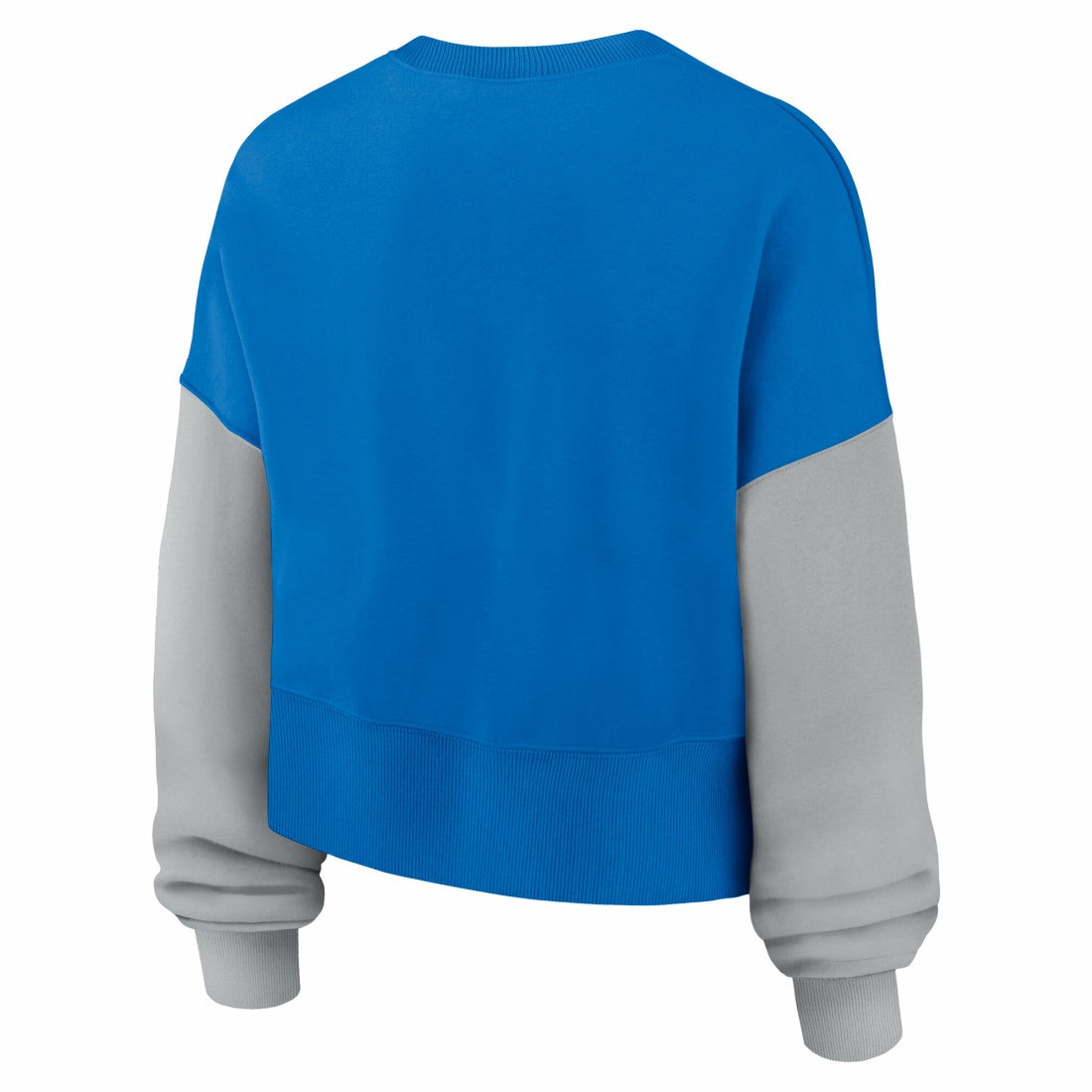 Detroit Lions Women's Oversized Color-Block Pullover Sweatshirt | NFL Discount
