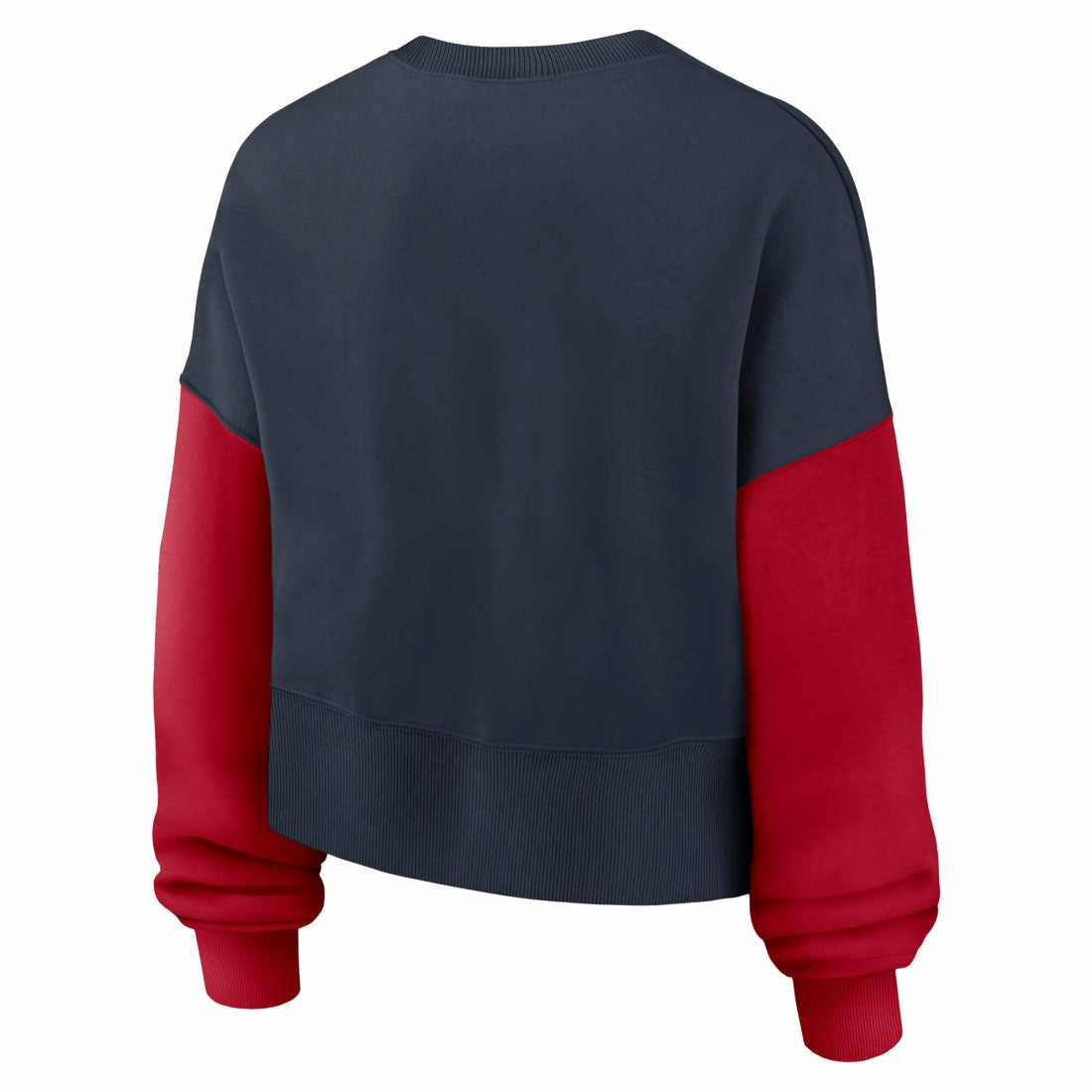 Houston Texans Women's Oversized Color-Block Pullover Sweatshirt | NFL Hot