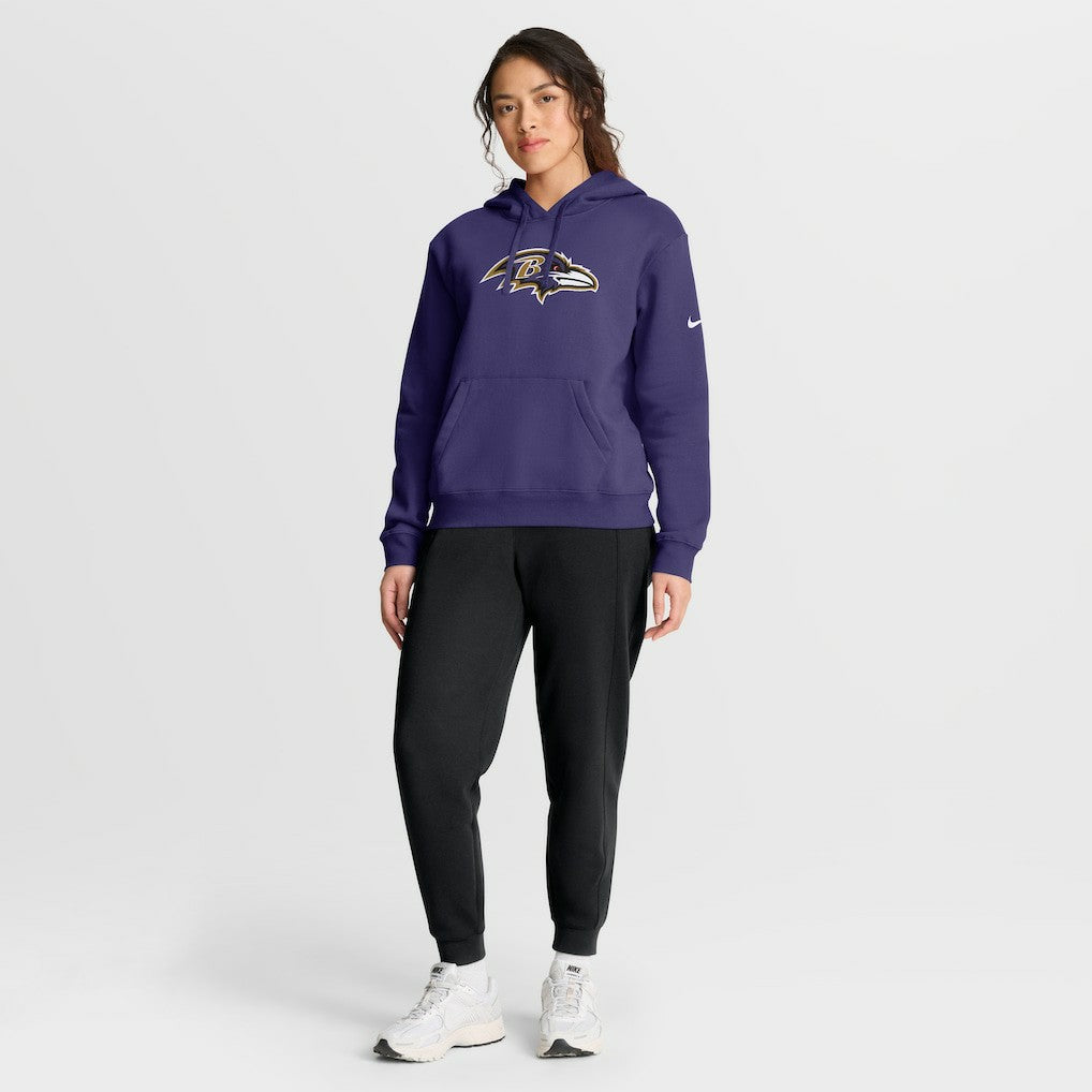 Baltimore Ravens Women's Club Fleece Hoodie | NFL New