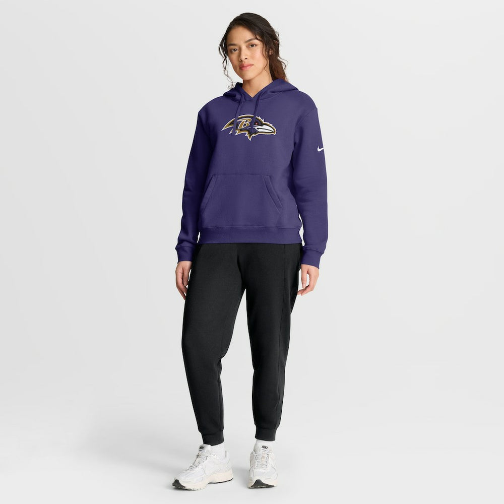 Baltimore Ravens Women's Club Fleece Hoodie | NFL New