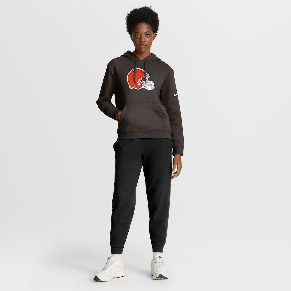 Cleveland Browns Women's Club Fleece Hoodie | NFL Discount