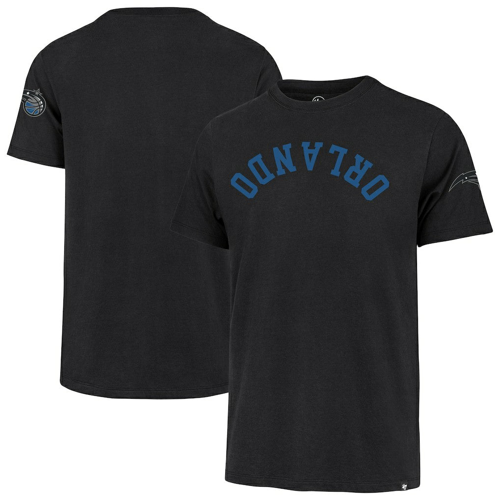 Black Orlando Magic '47 Unisex Upside Down Franklin T-Shirt | NBA