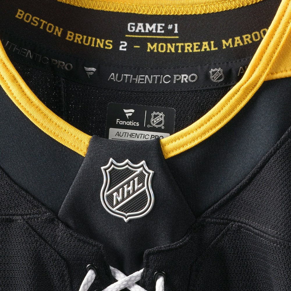 Boston Bruins Fanatics 100th Anniversary Authentic Pro Jersey -  NHL Jerseys