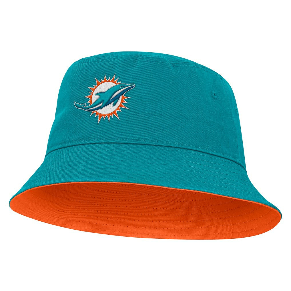 Miami Dolphins Strong Side Bucket Hat | NFL Hot