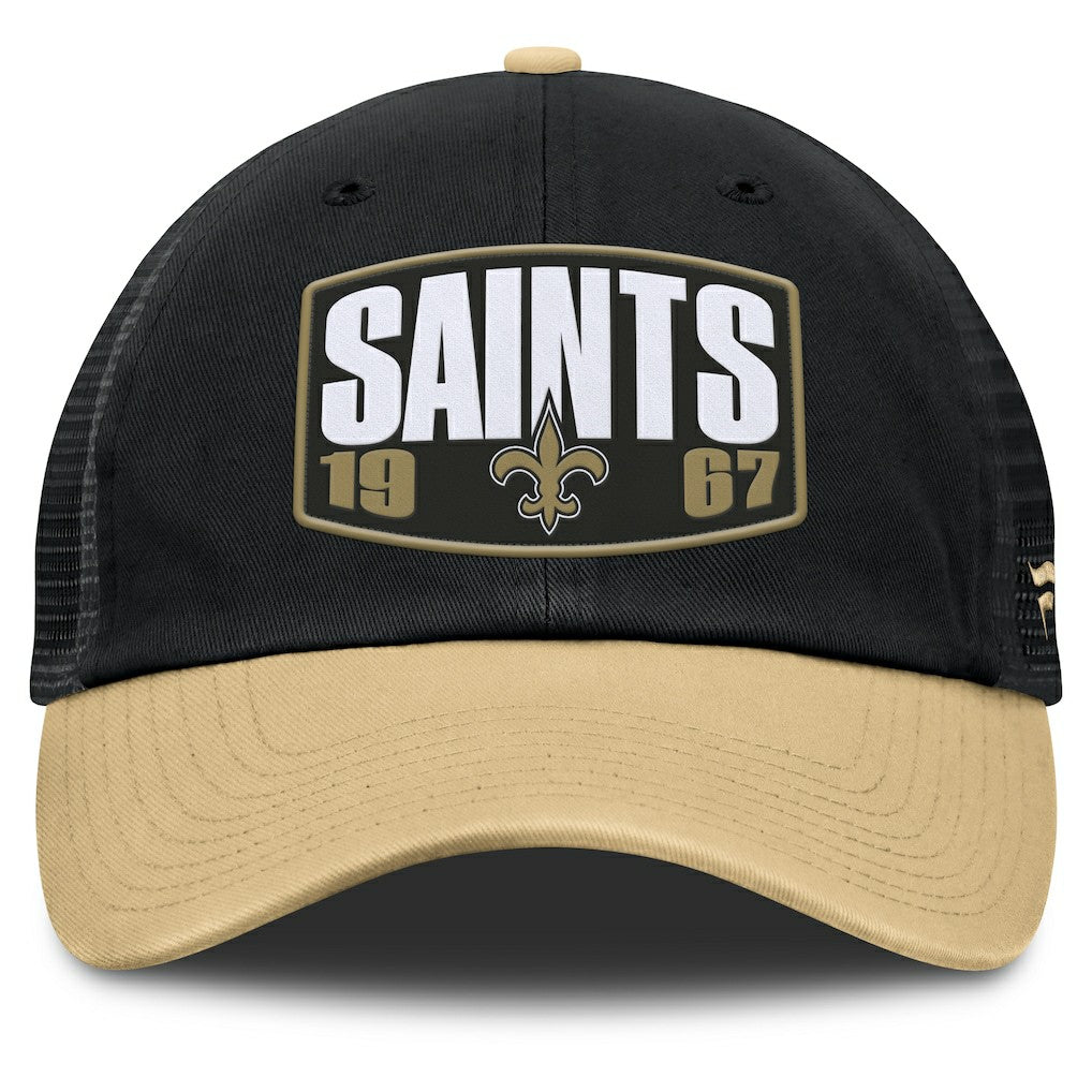 New Orleans Saints Franchise Trucker Adjustable Hat | NFL Outlet