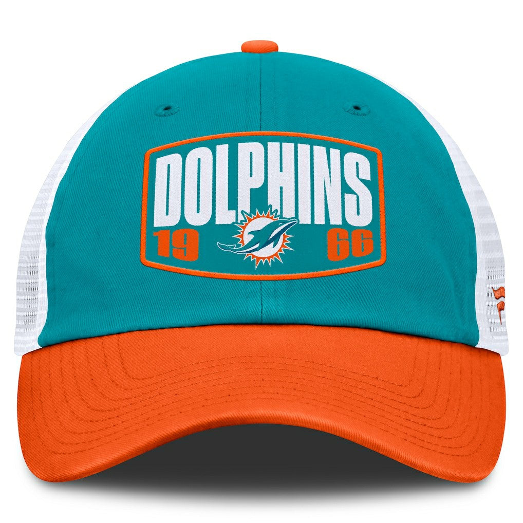Miami Dolphins Franchise Trucker Adjustable Hat | NFL Outlet
