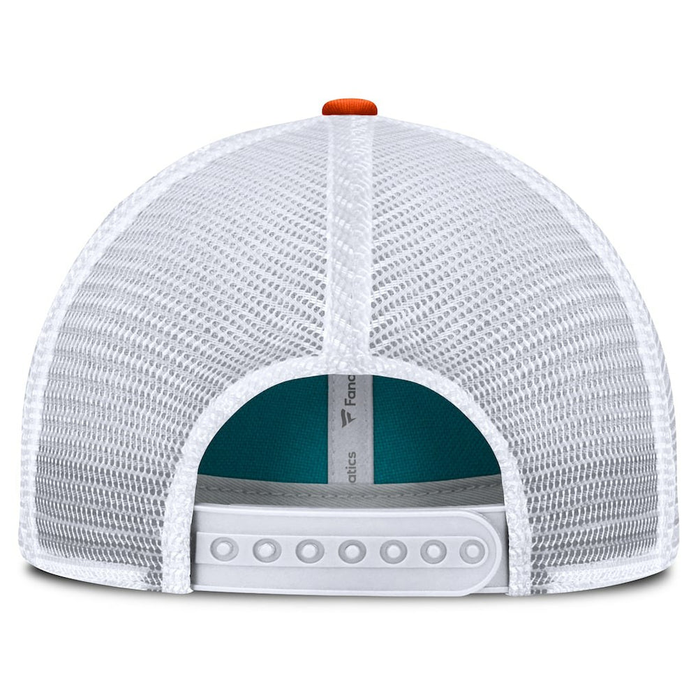 Miami Dolphins Franchise Trucker Adjustable Hat | NFL Outlet