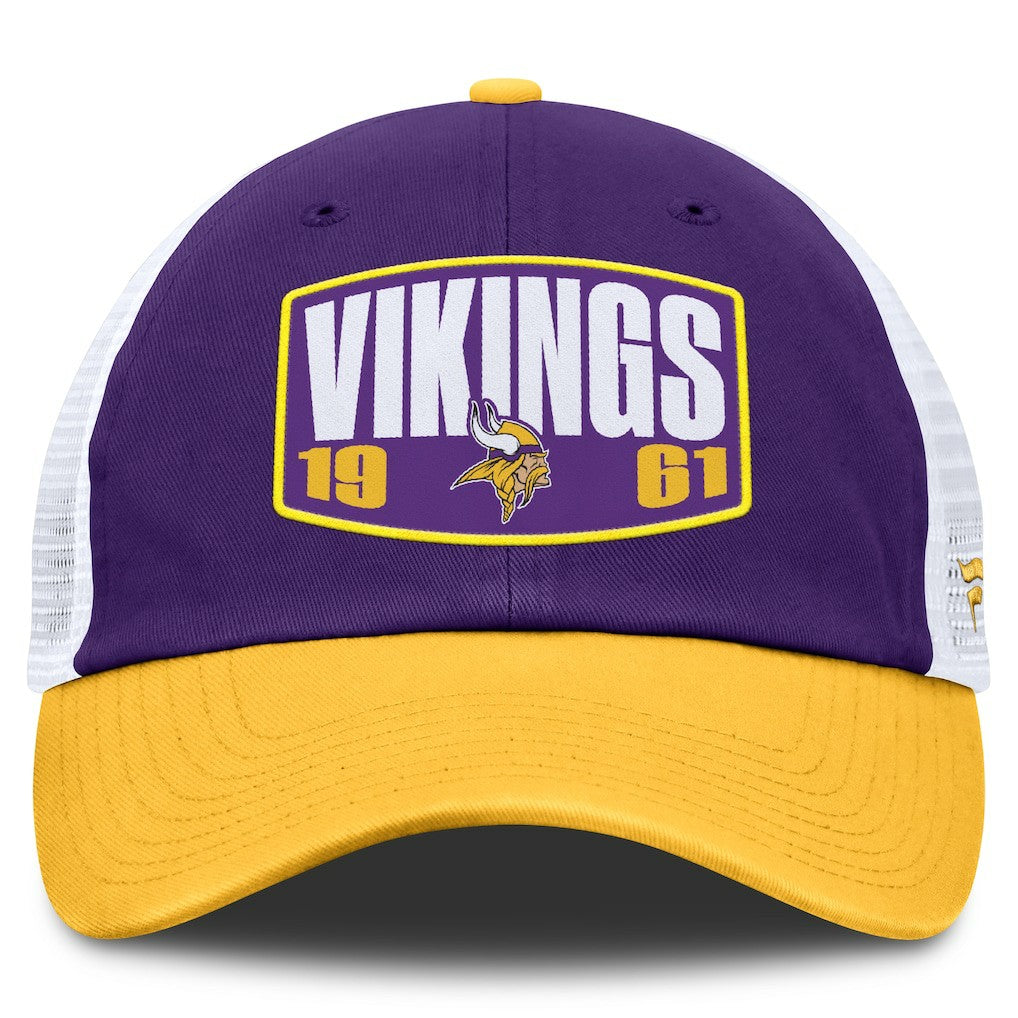 Minnesota Vikings Franchise Trucker Adjustable Hat | NFL Outlet