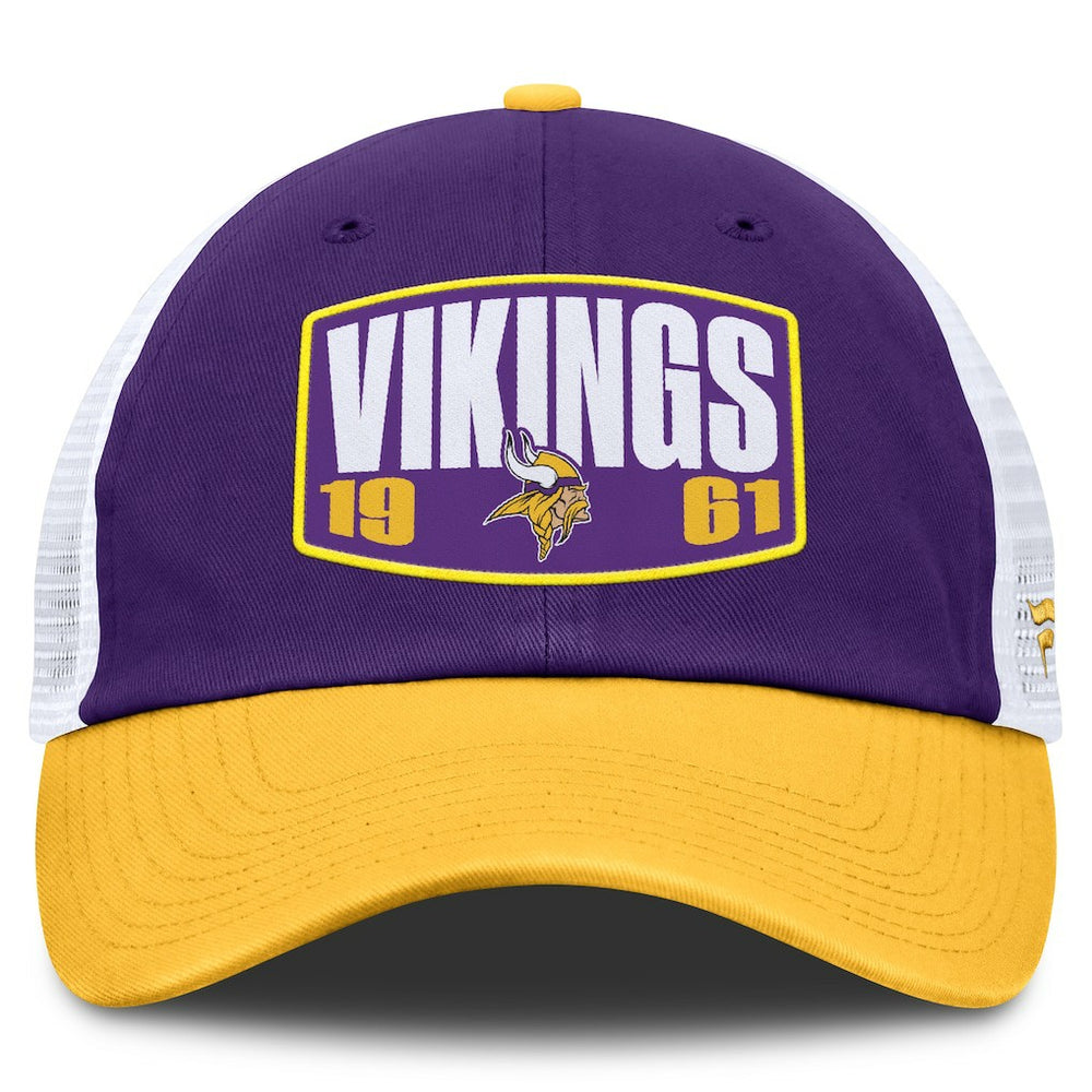 Minnesota Vikings Franchise Trucker Adjustable Hat | NFL Outlet