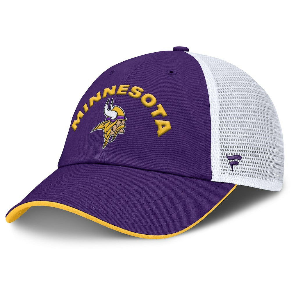 Minnesota Vikings Reverse Trucker Adjustable Hat | NFL Discount