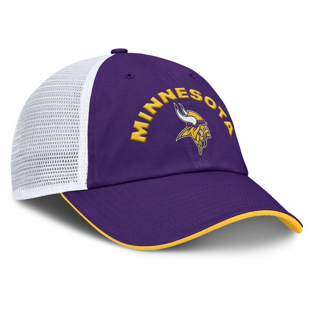 Minnesota Vikings Reverse Trucker Adjustable Hat | NFL Discount