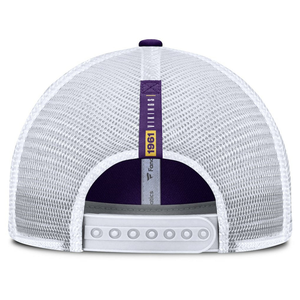 Minnesota Vikings Reverse Trucker Adjustable Hat | NFL Discount