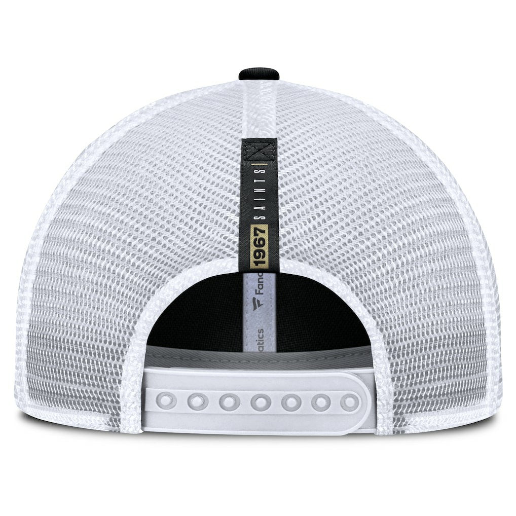 New Orleans Saints Reverse Trucker Adjustable Hat | NFL New