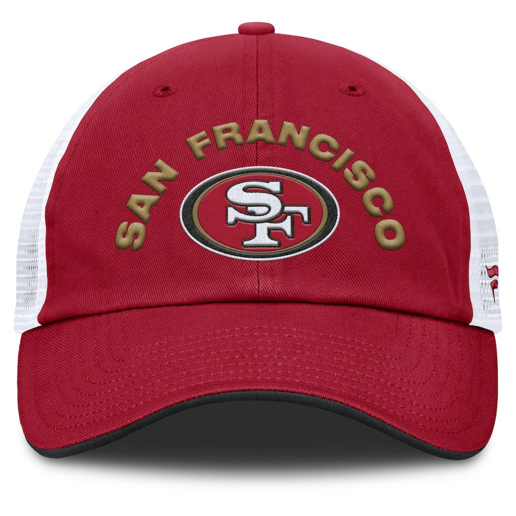 San Francisco 49ers Reverse Trucker Adjustable Hat | NFL Sale