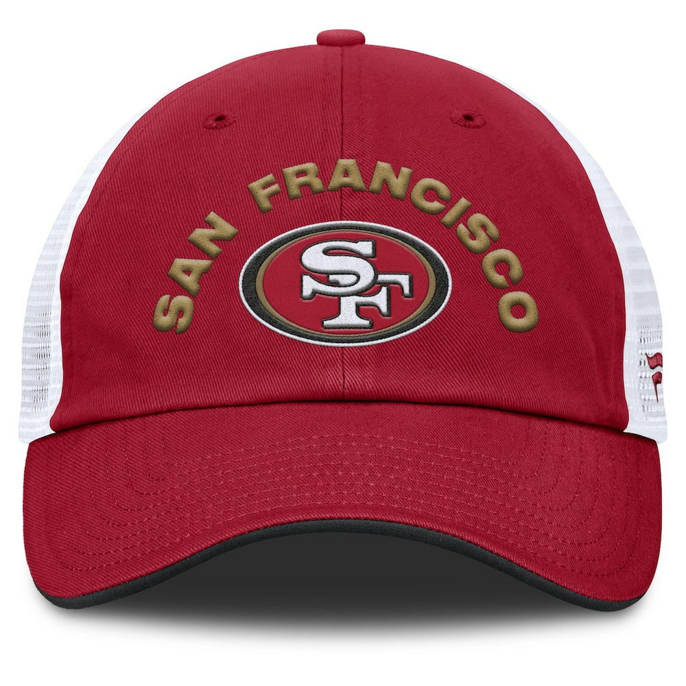 San Francisco 49ers Reverse Trucker Adjustable Hat | NFL Sale