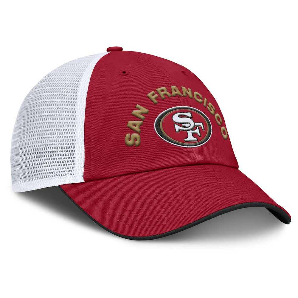 San Francisco 49ers Reverse Trucker Adjustable Hat | NFL Sale