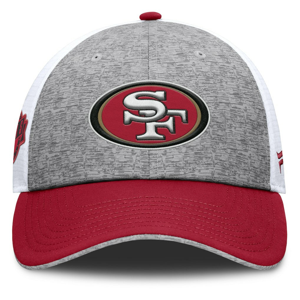 San Francisco 49ers Option Trucker Adjustable Hat | NFL Outlet