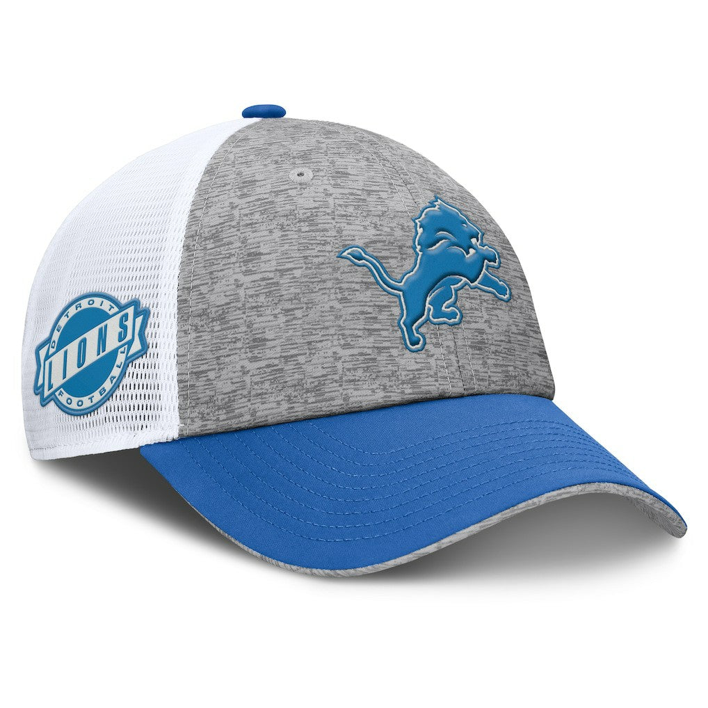 Detroit Lions Option Trucker Adjustable Hat | NFL Outlet