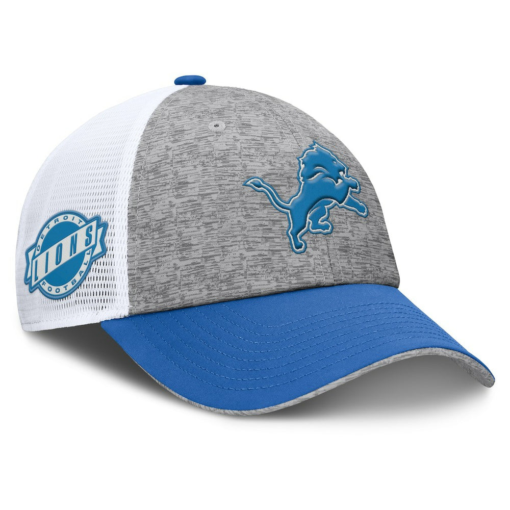 Detroit Lions Option Trucker Adjustable Hat | NFL Outlet