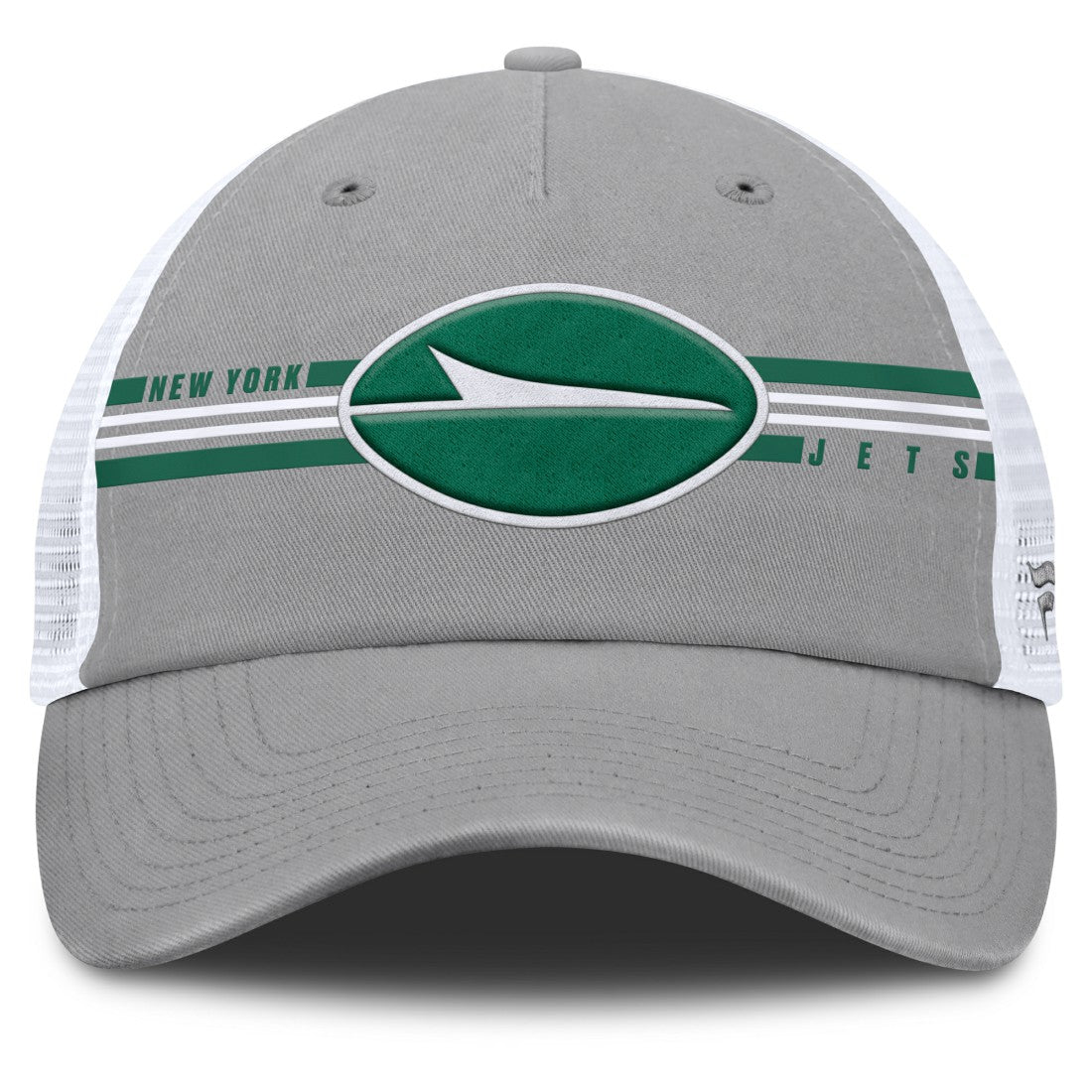 New York Jets Singleback Trucker Adjustable Hat | NFL US