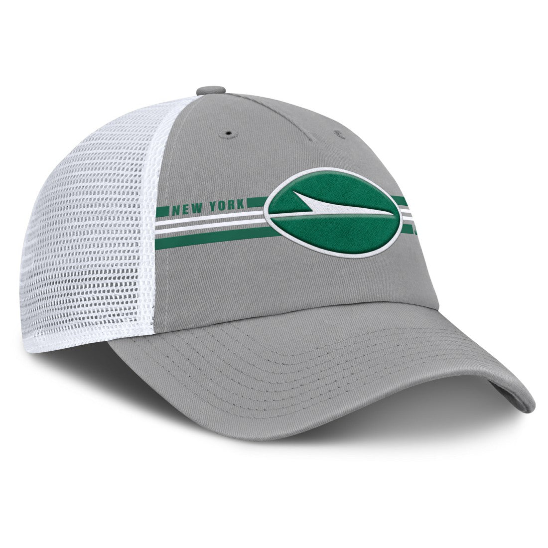 New York Jets Singleback Trucker Adjustable Hat | NFL US