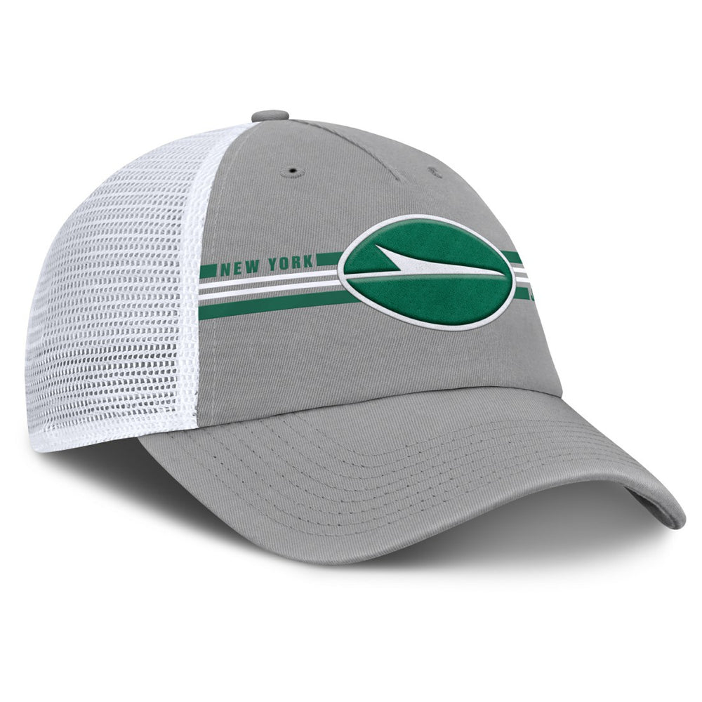New York Jets Singleback Trucker Adjustable Hat | NFL US