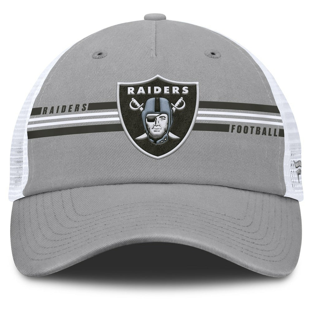 Las Vegas Raiders Singleback Trucker Adjustable Hat | NFL US