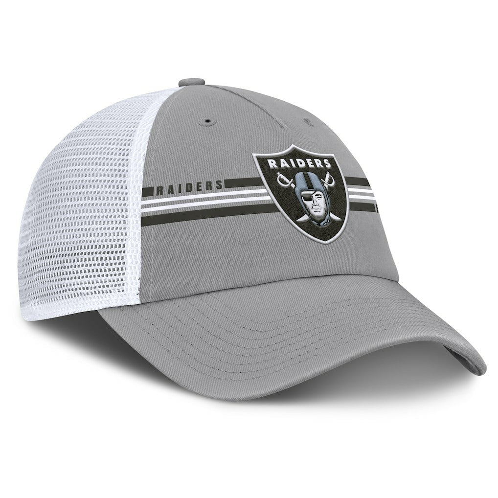 Las Vegas Raiders Singleback Trucker Adjustable Hat | NFL US