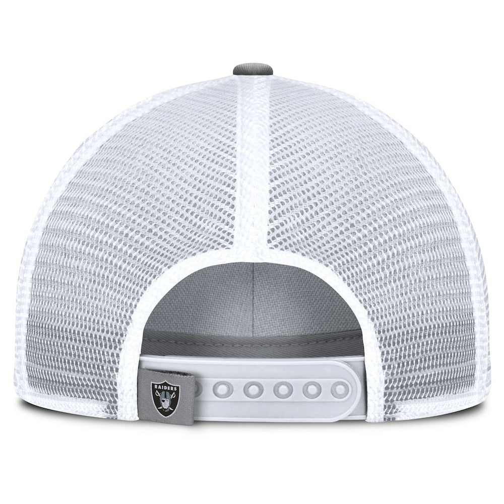 Las Vegas Raiders Singleback Trucker Adjustable Hat | NFL US