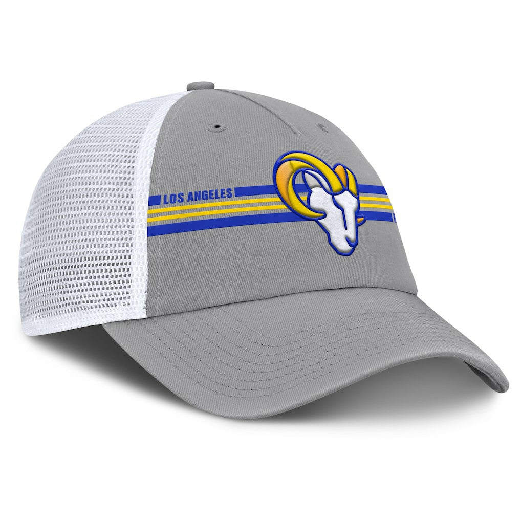 Los Angeles Rams Singleback Trucker Adjustable Hat | NFL Hot