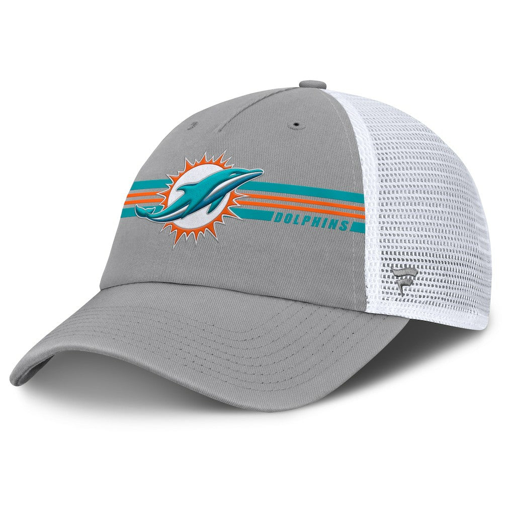 Miami Dolphins Singleback Trucker Adjustable Hat | NFL Discount