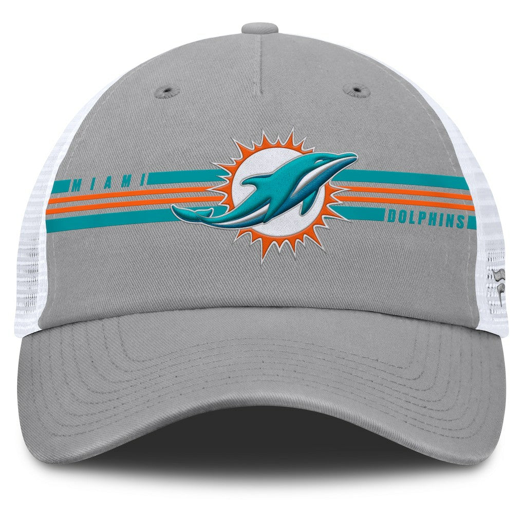 Miami Dolphins Singleback Trucker Adjustable Hat | NFL Discount