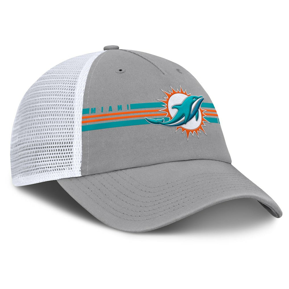 Miami Dolphins Singleback Trucker Adjustable Hat | NFL Discount