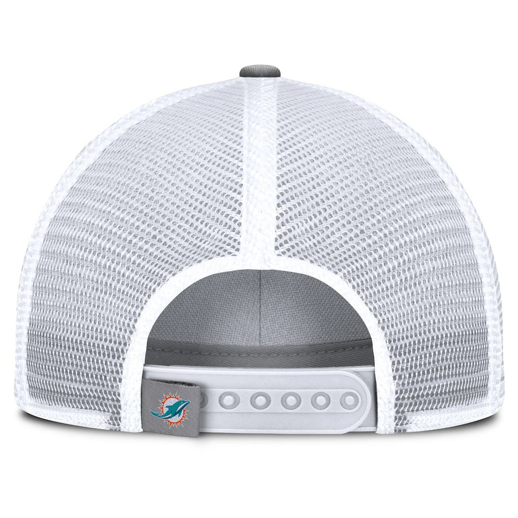 Miami Dolphins Singleback Trucker Adjustable Hat | NFL Discount