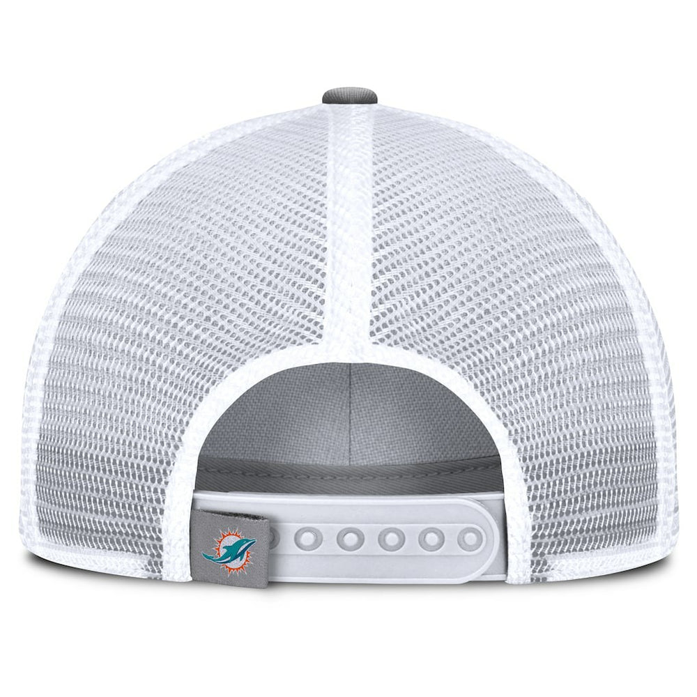 Miami Dolphins Singleback Trucker Adjustable Hat | NFL Discount