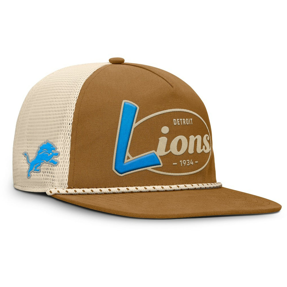 Detroit Lions Iso Rope Trucker Adjustable Hat | NFL Sale