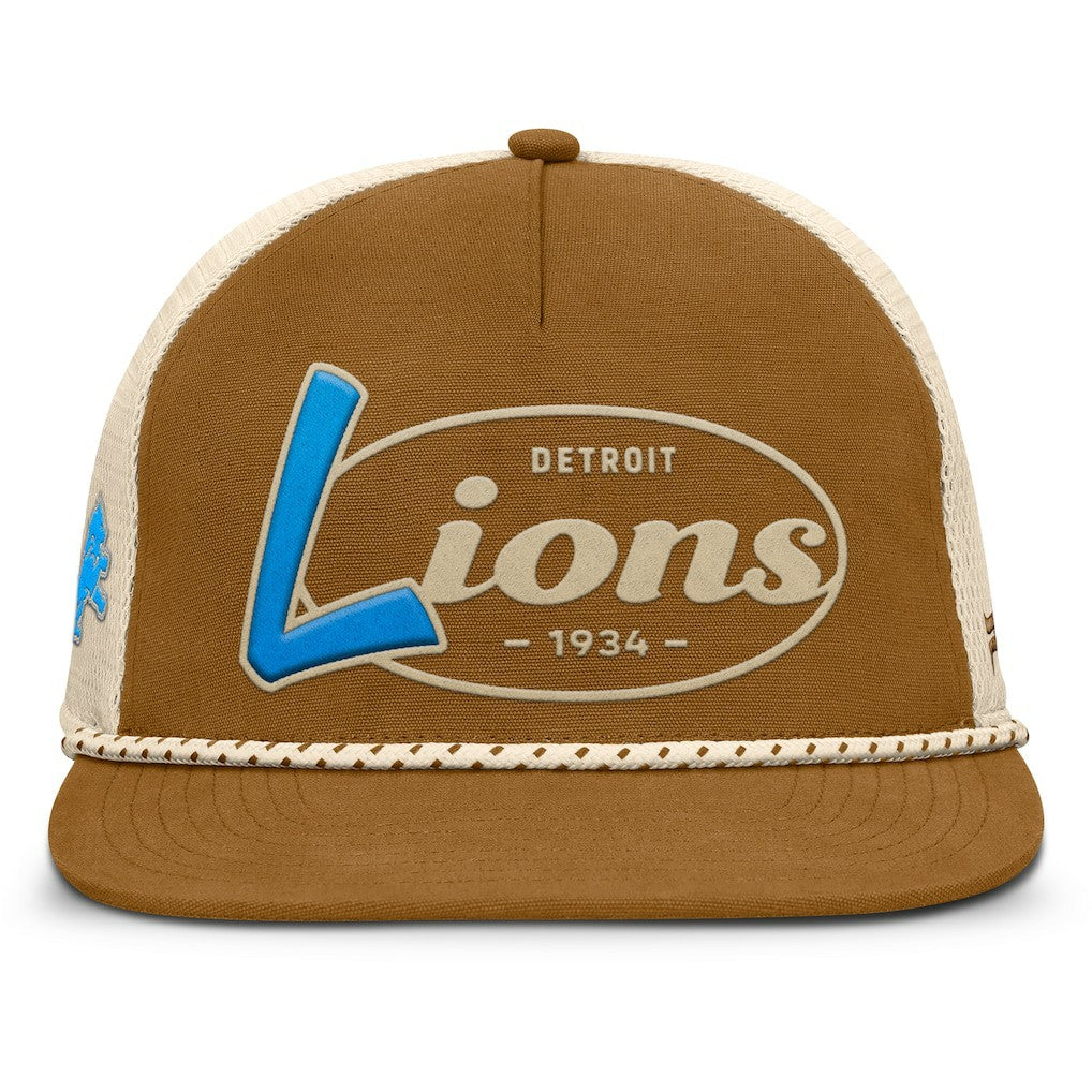 Detroit Lions Iso Rope Trucker Adjustable Hat | NFL Sale