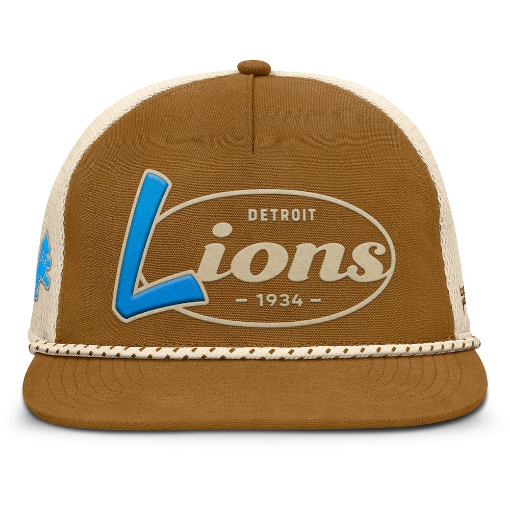 Detroit Lions Iso Rope Trucker Adjustable Hat | NFL Sale