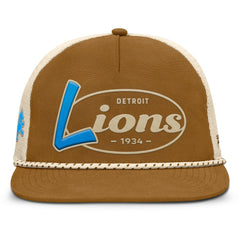 Detroit Lions Iso Rope Trucker Adjustable Hat | NFL Sale