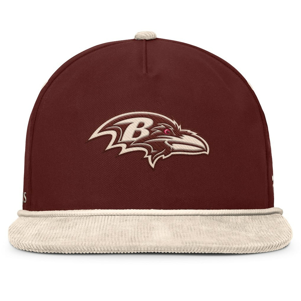 Baltimore Ravens NFL Reminisce Golfer Adjustable Hat | NFL Discount