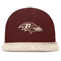 Baltimore Ravens NFL Reminisce Golfer Adjustable Hat | NFL Discount