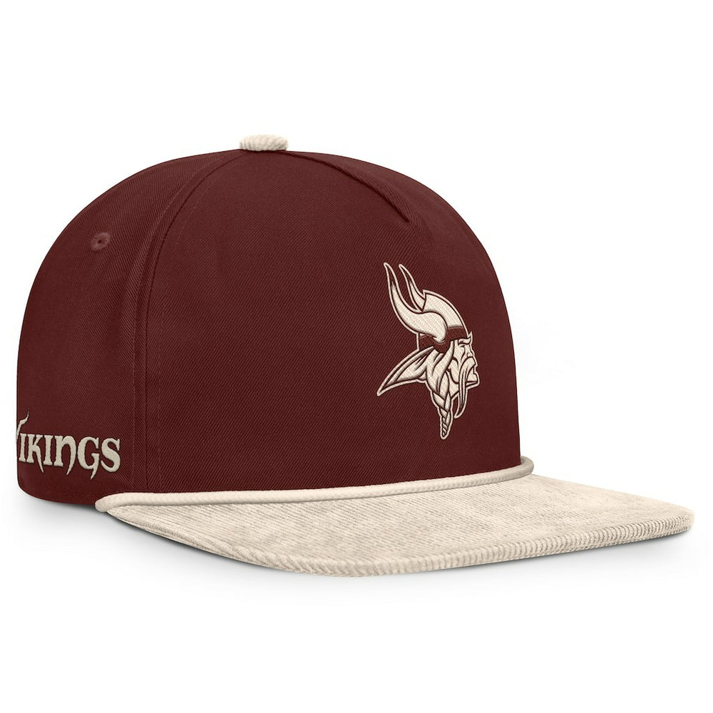 Minnesota Vikings NFL Reminisce Golfer Adjustable Hat | NFL Outlet