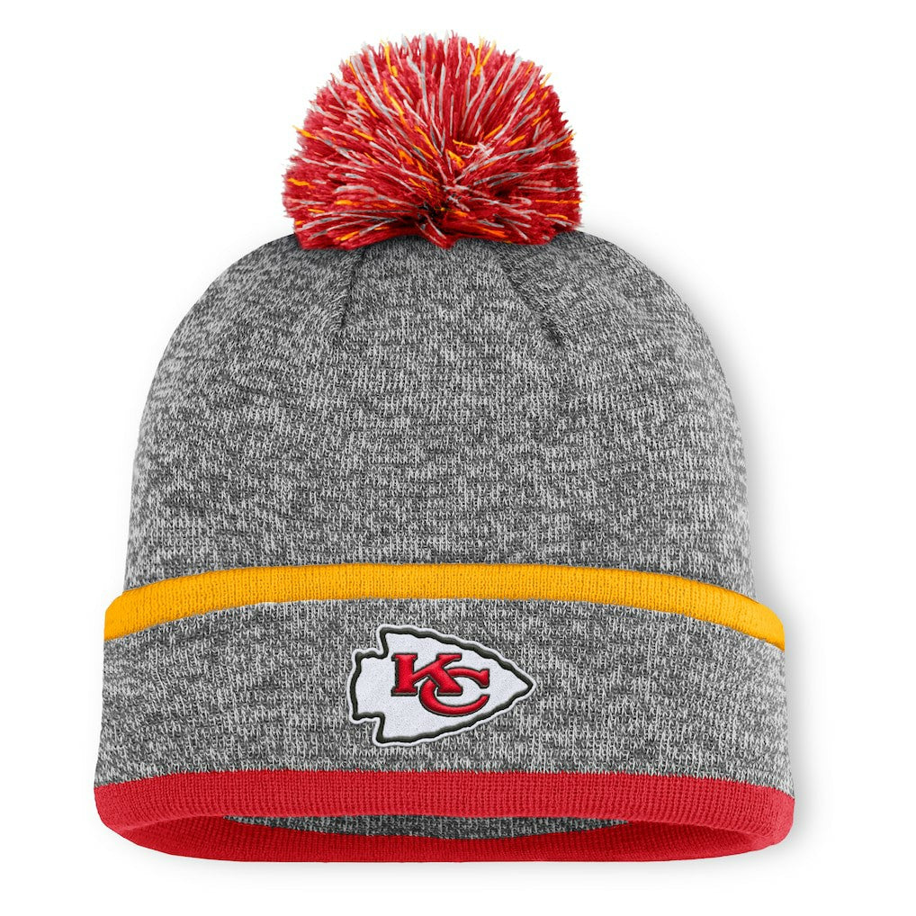 Kansas City Chiefs Motion Cuffed Knit Hat with Pom | NFL US
