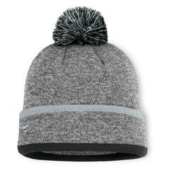 Las Vegas Raiders Motion Cuffed Knit Hat with Pom | NFL Online