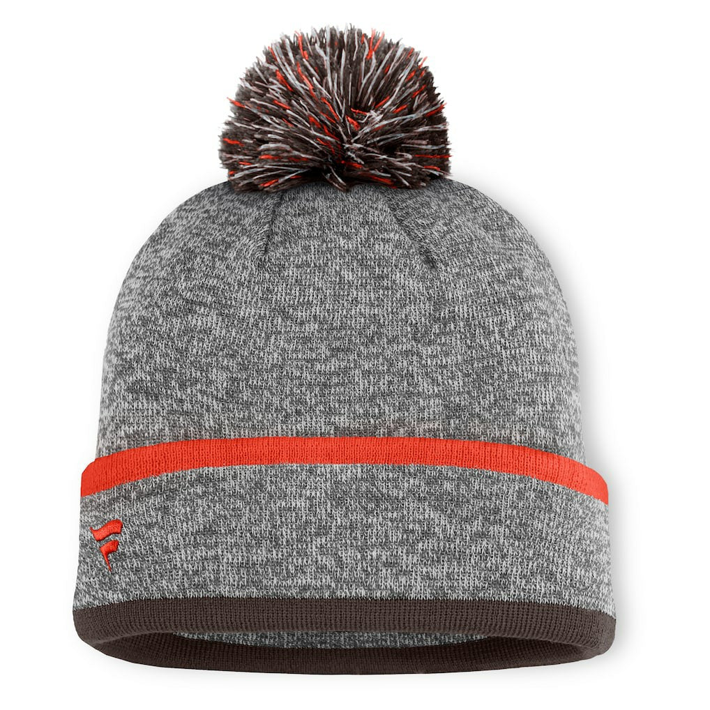 Cleveland Browns Motion Cuffed Knit Hat with Pom | NFL Outlet