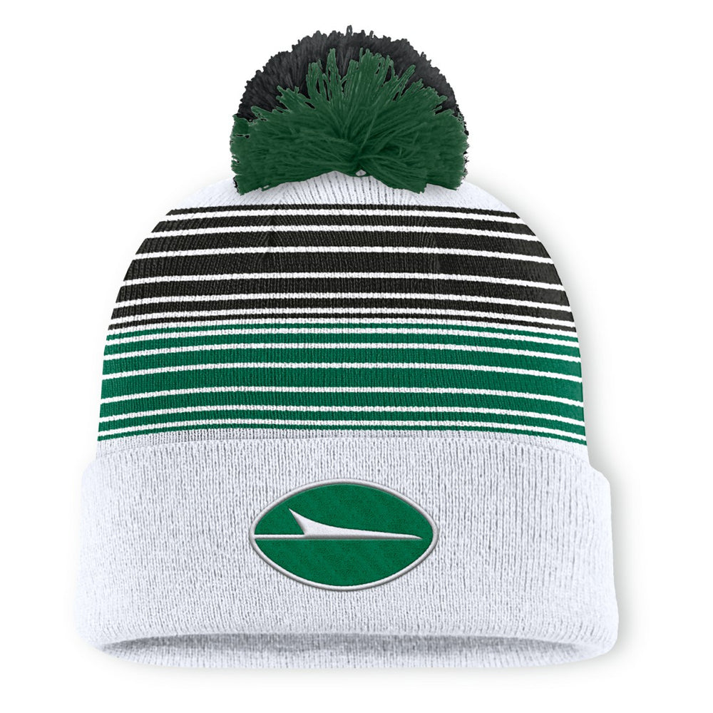 New York Jets Ghost Cuffed Knit Hat with Pom | NFL Hot
