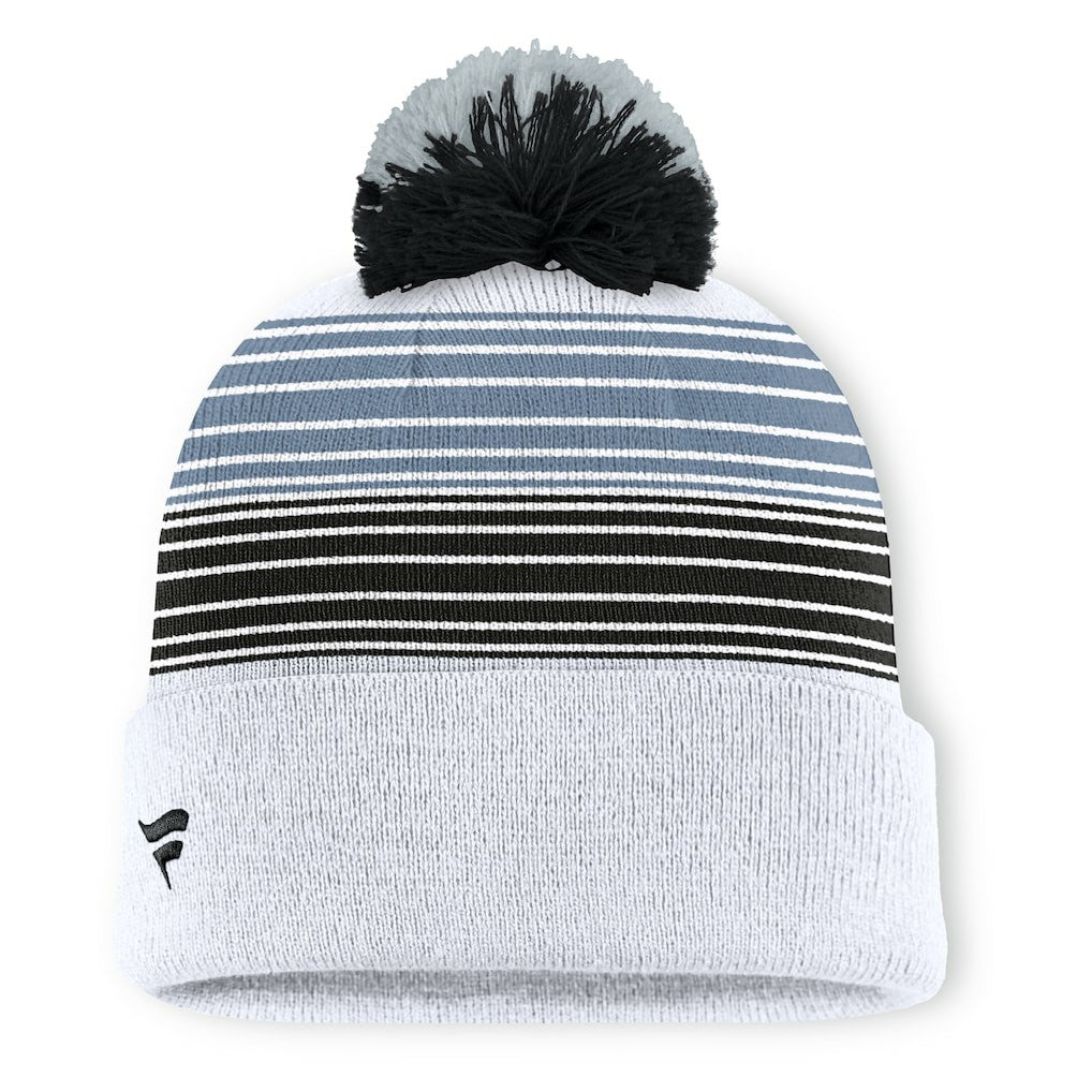Las Vegas Raiders Ghost Cuffed Knit Hat with Pom | NFL New