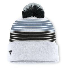 Las Vegas Raiders Ghost Cuffed Knit Hat with Pom | NFL New