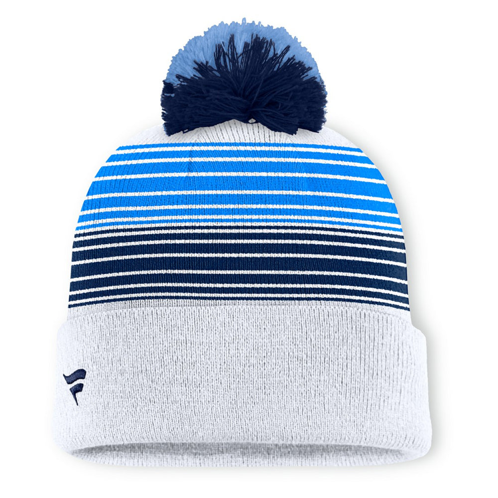 Tennessee Titans Ghost Cuffed Knit Hat with Pom | NFL Outlet