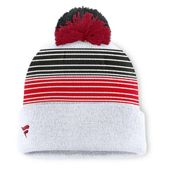 San Francisco 49ers Ghost Cuffed Knit Hat with Pom | NFL Near me